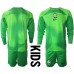 Cheap Brazil Goalkeeper Away Football Kit Children World Cup 2022 Long Sleeve (+ pants)